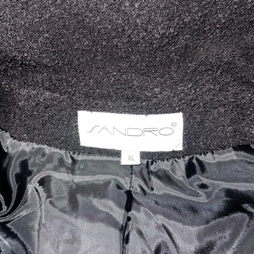 EUC Sandro Teddy Plush Jacket - Picture 4 of 7